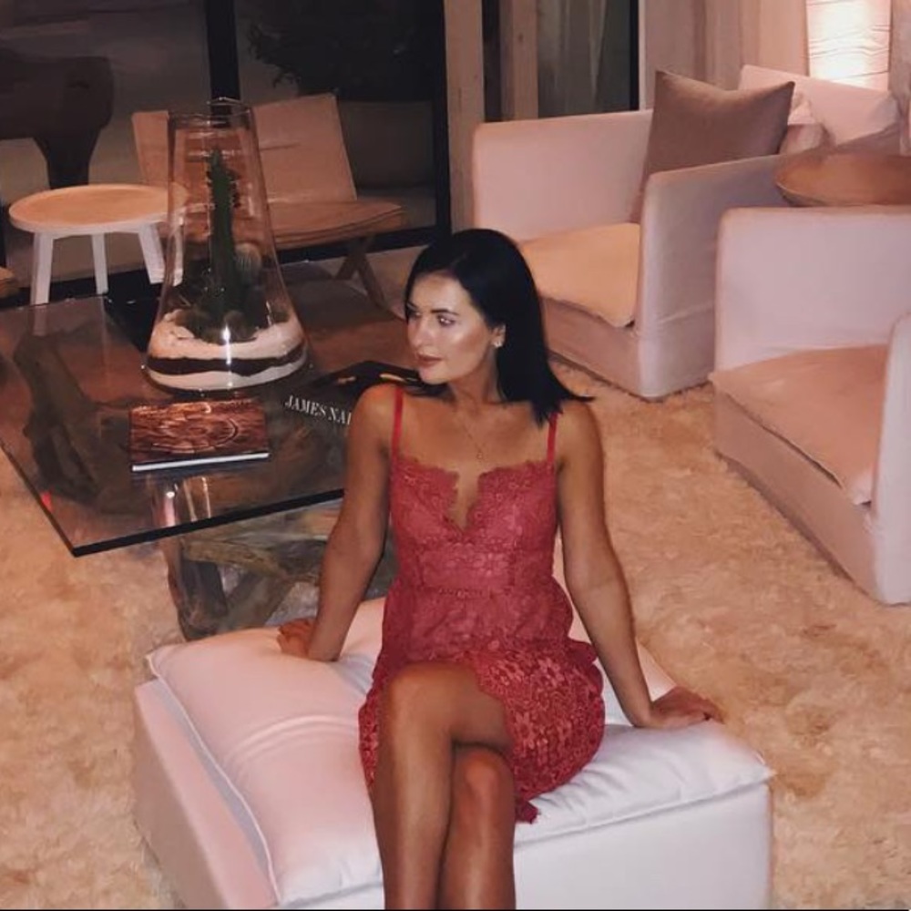 For love & lemons lace dress